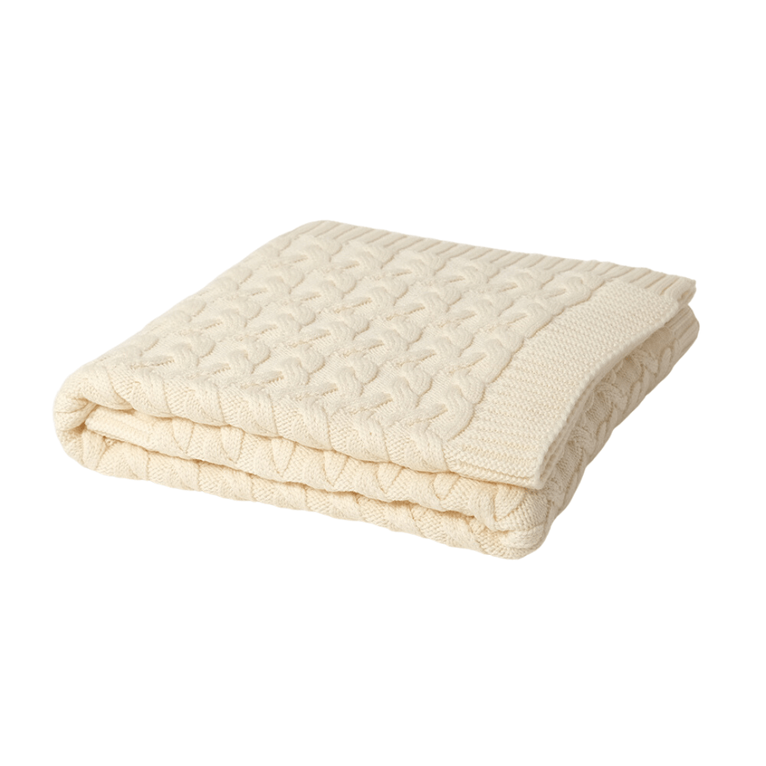 Babu-Merino-Cable-Knit-Blanket-Cream-Naked-Baby-Eco-Boutique