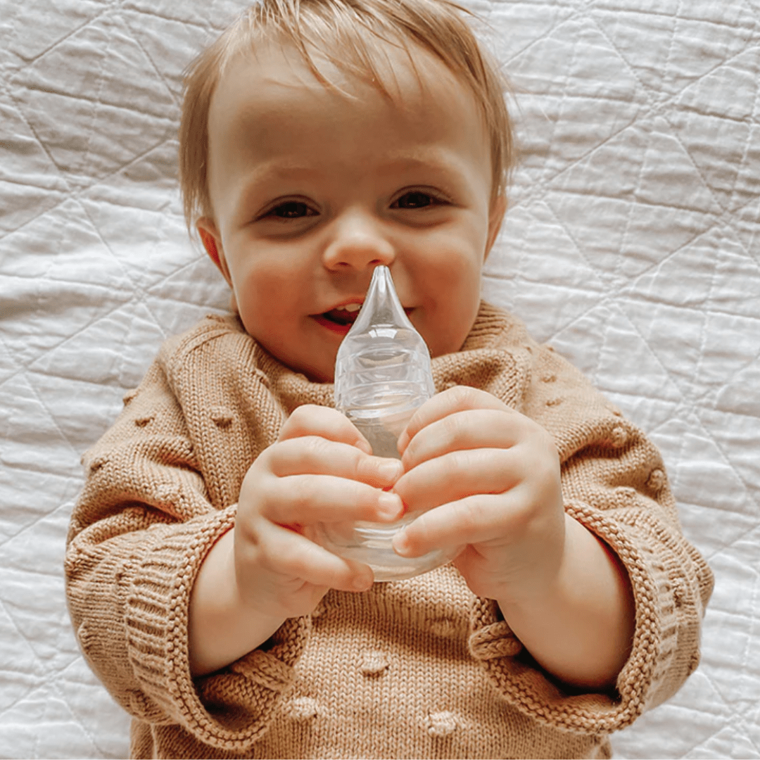 Haakaa Easy Squeeze Silicone Bulb Syringe - Naked Baby Eco Boutique