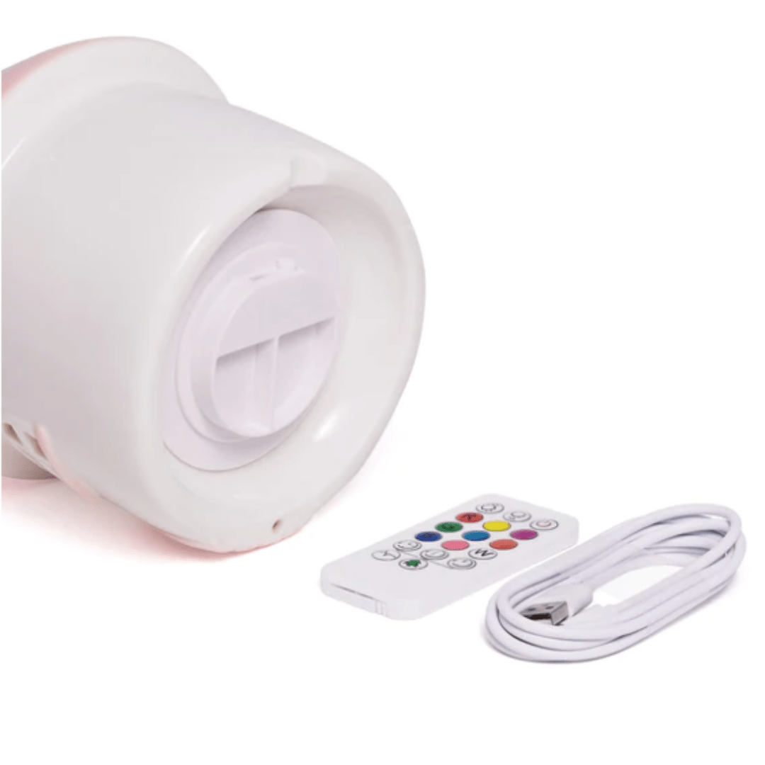 Base-Remote-And-Charging-Cable-With-Little-Belle-Nightlights-Ceramic-Nightlight-Elfin-House-Naked-Baby-Eco-Boutique