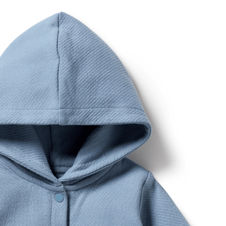 Close-Up-Of-Hood-On-Wilson-And-Frenchy-Organic-Quilted-Jacket-Storm-Blue-Naked-Baby-Eco-Boutique\