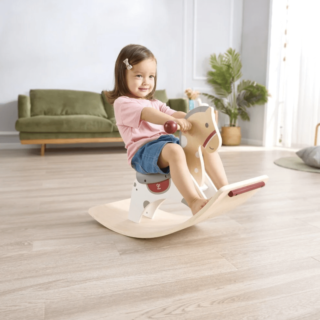 Hape 2-in-1 Rocking Horse - Naked Baby Eco Boutique