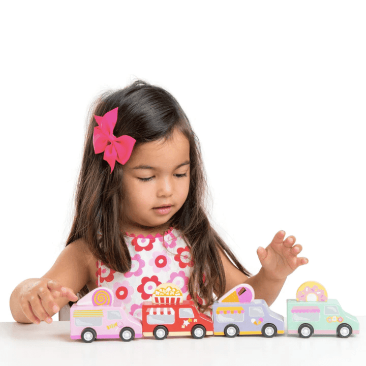 Little-Girl-Playing-With-Le-Toy-Van-Sweets-And-Treats-Pullback-Vehicles-Naked-Baby-Eco-Boutique