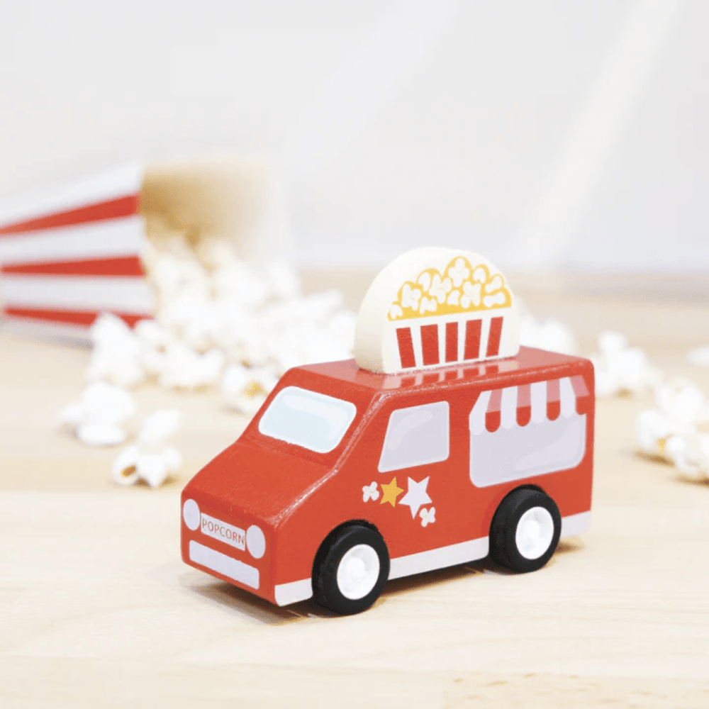 Styled-Image-Of-Popcorn-Truck-In-Le-Toy-Van-Sweets-And-Treats-Pullback-Vehicles-Naked-Baby-Eco-Boutique