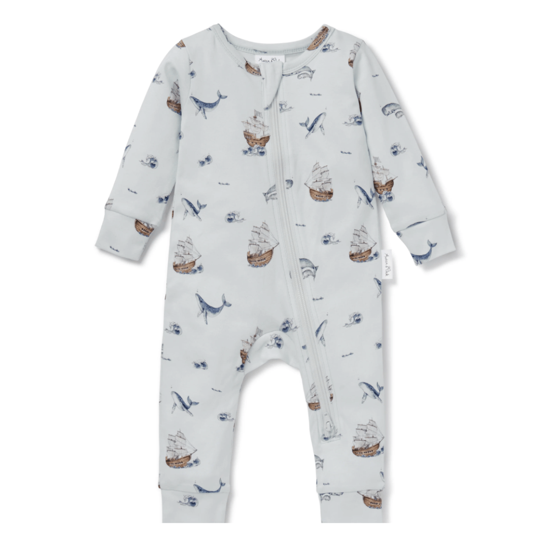 Aster-and-Oak-Organic-Cotton-Long-Sleeve-Zip-Romper-Whale-Naked-Baby-Eco-Boutique
