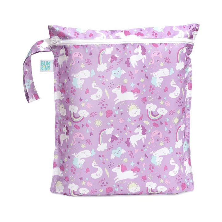 Unicorns Bumkins Wet Bags (Multiple Variants) - Naked Baby Eco Boutique