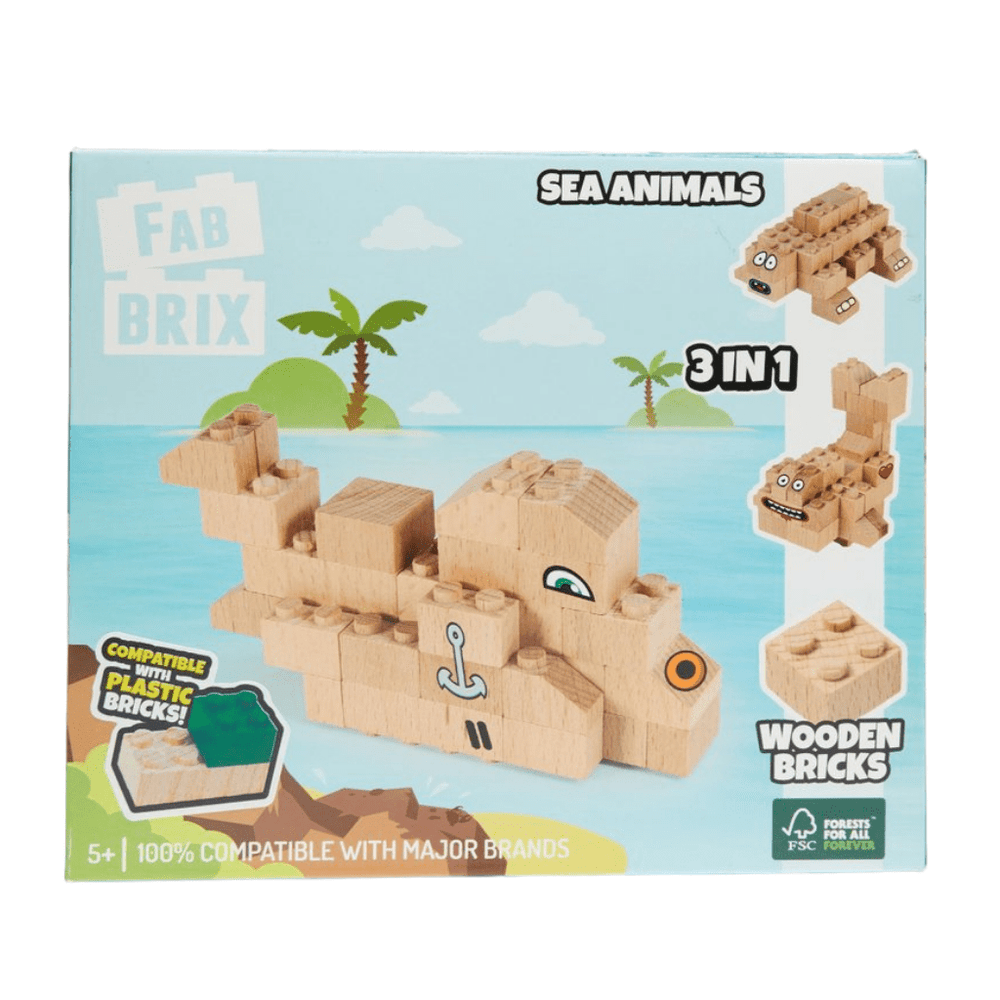 FabBrix-Wood-Building-Blocks-Sea-Animals-3-In-1-Front-Of-Box-Naked-Baby-Eco-Boutique