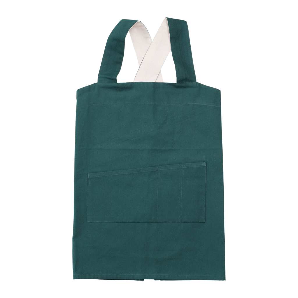 Fabelab-Organic-Cotton-Kids-Aprons-Evergreen - Naked Baby Eco Boutique