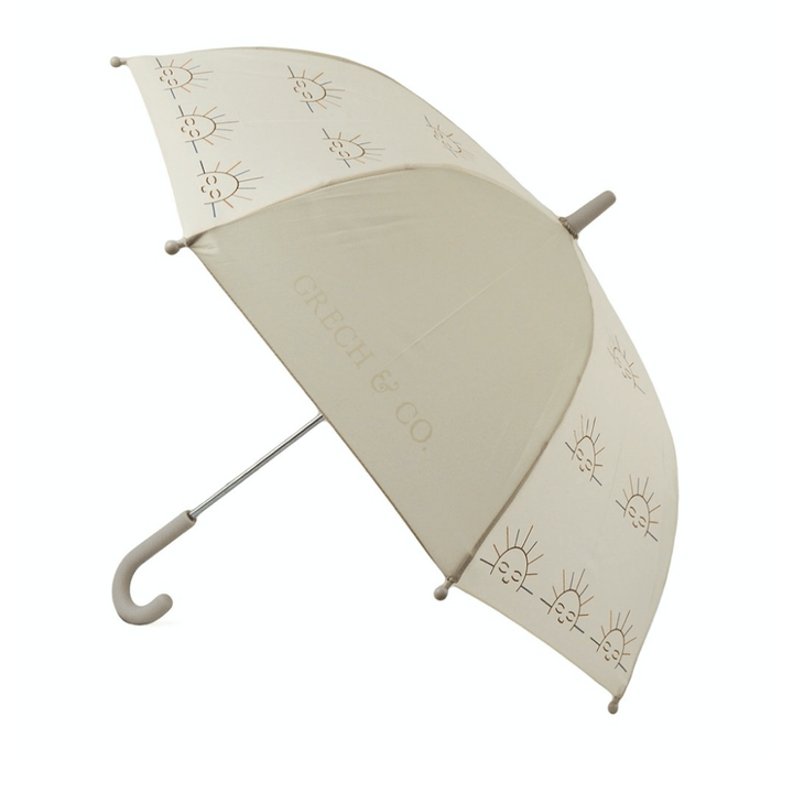 Grech-and-Co-Childrens-Sustainable-Umbrella-Open-Side-View-Atlas-Naked-Baby-Eco-Boutique