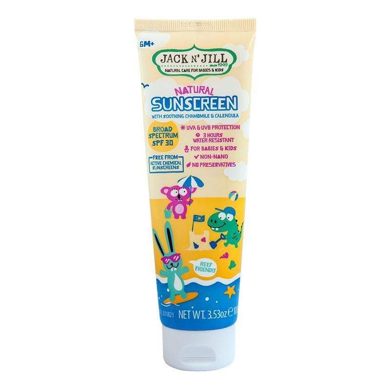 Jack N' Jill Kids Natural Sunscreen - SPF30 - Naked Baby Eco Boutique