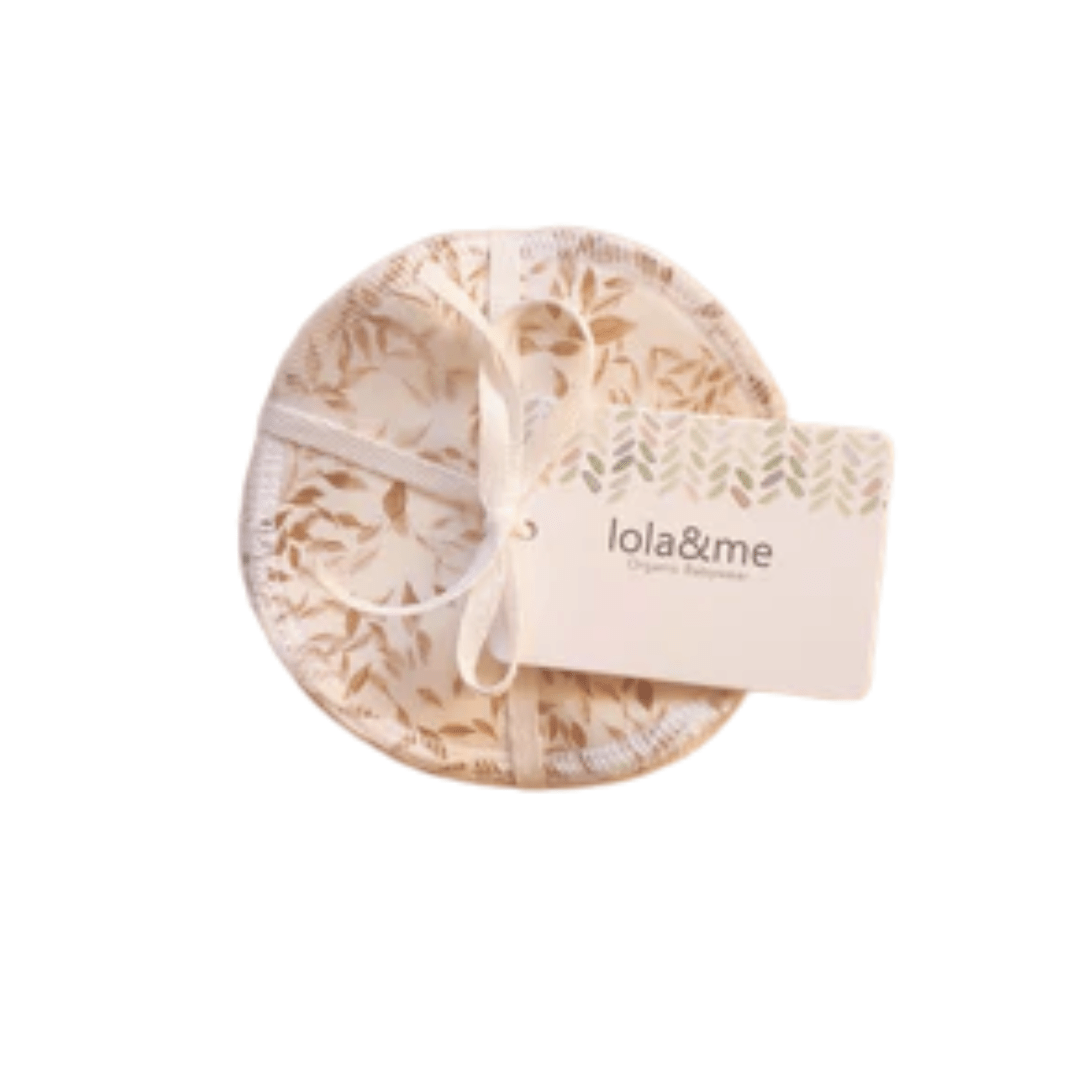 Lola-And-Me-Organic-Cotton-Breast-Pads-Autumn-Leaves-Naked-Baby-Eco-Boutique
