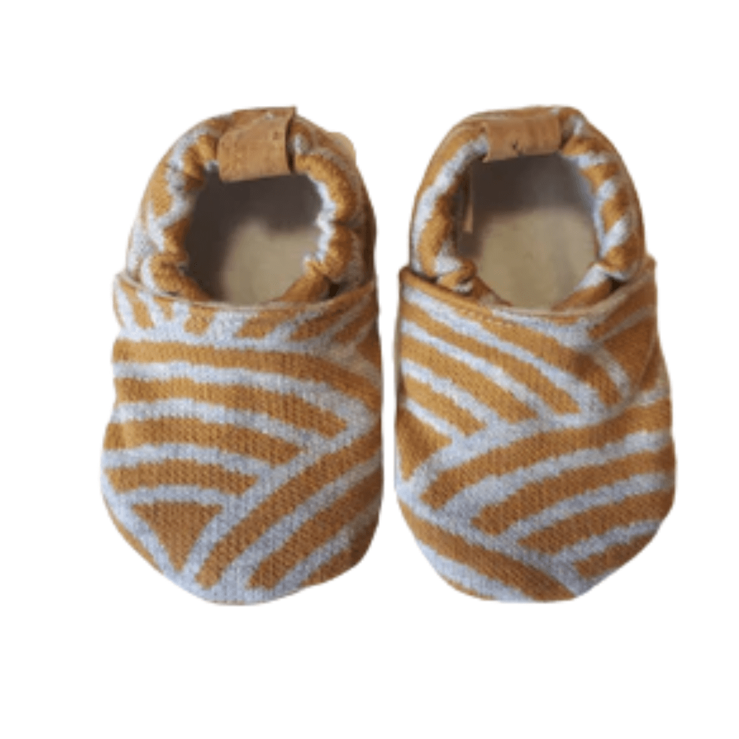 Sunrise / 0-6 Months Lola & Me Organic Slip-on Shoes (Multiple Variants) - Naked Baby Eco Boutique