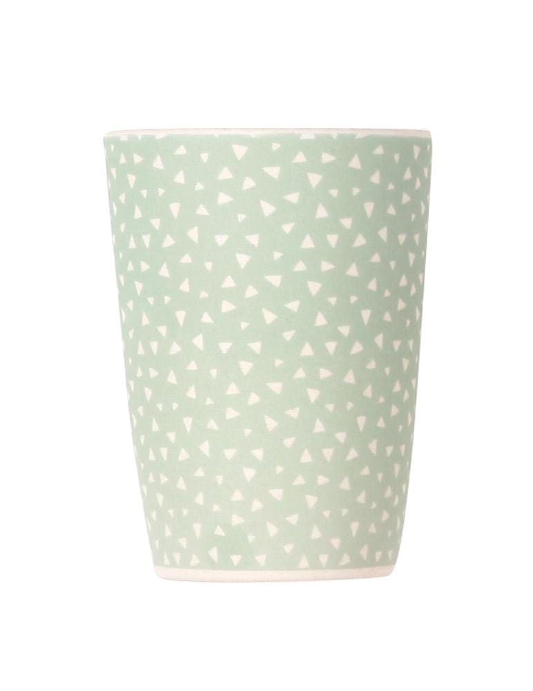 Love Mae Green Bamboo Tumbler - Naked Baby Eco Boutique