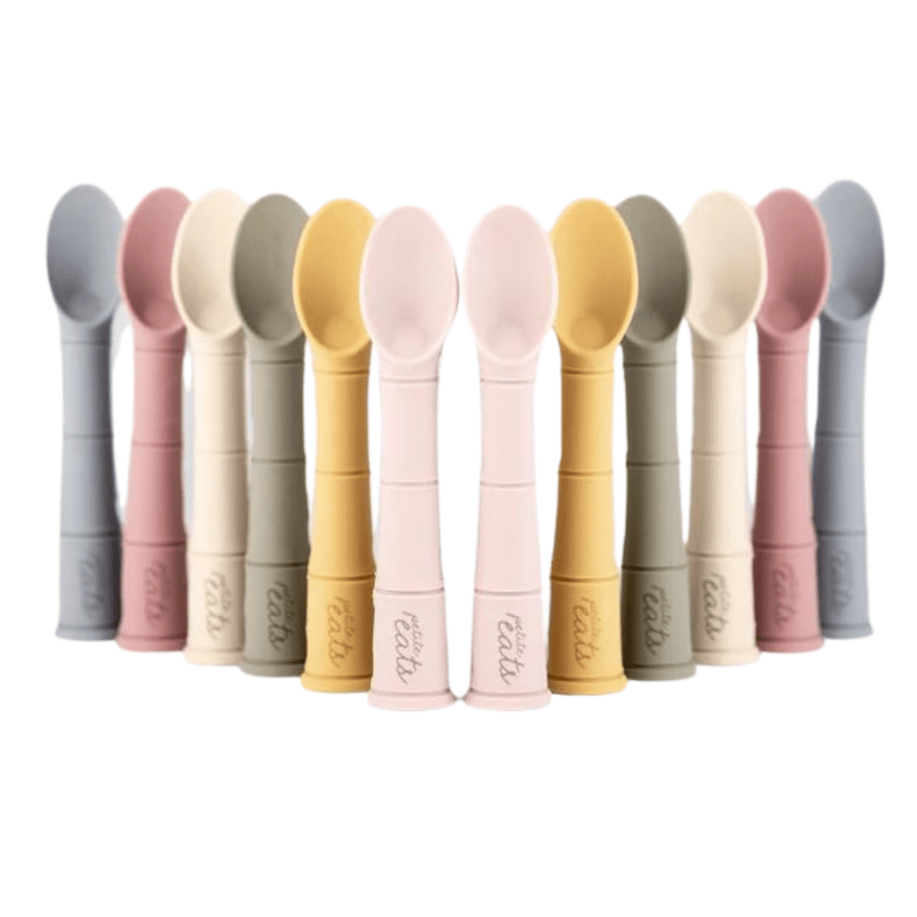 Petite-Eats-Silicone-Baby-Spoons-All-Colours-Naked-Baby-Eco-Boutique