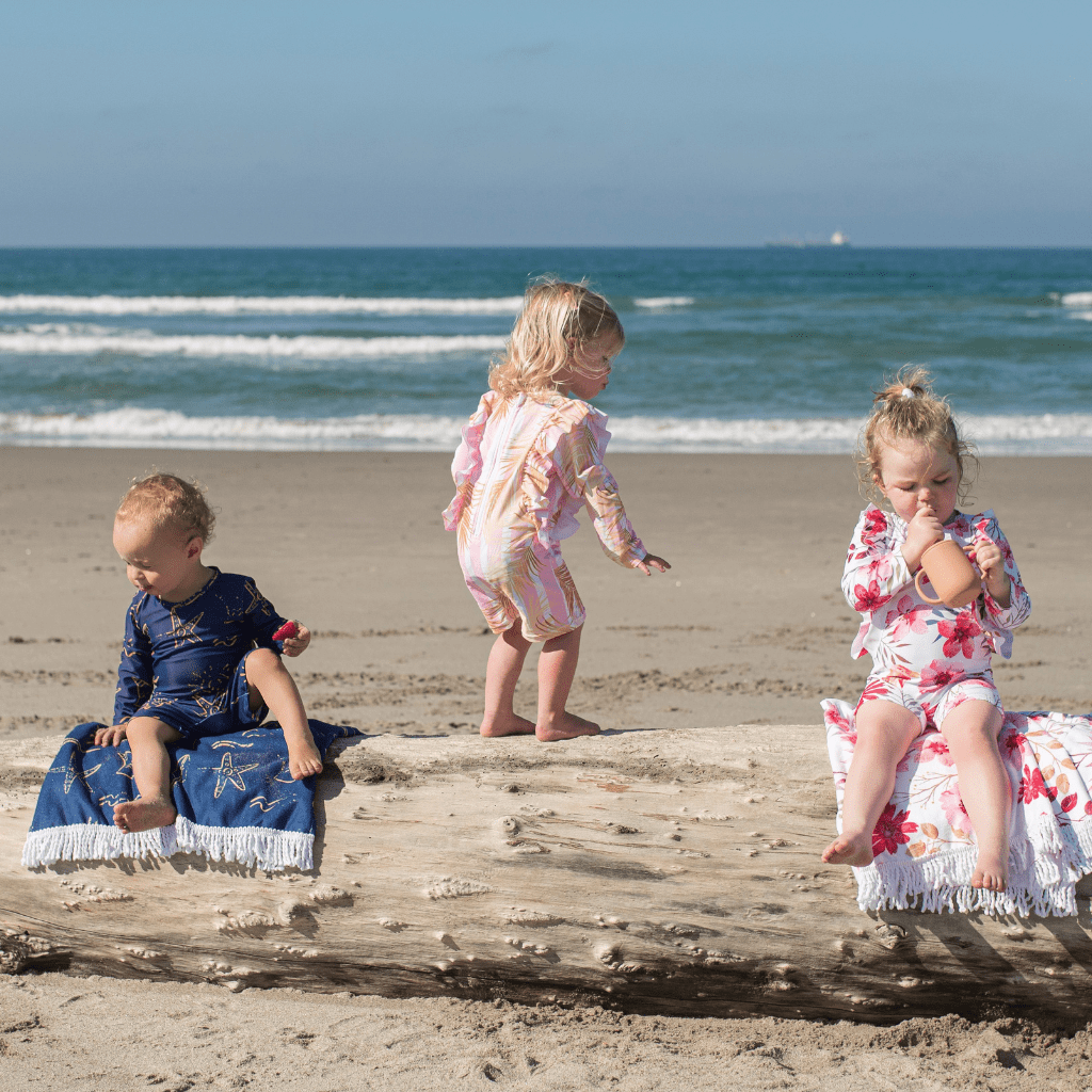 Saylor-Mae-Long-Sleeve-Swimsuit-Little-Kids-Playing-At-The-Beach-Naked-Baby-Eco-Boutique