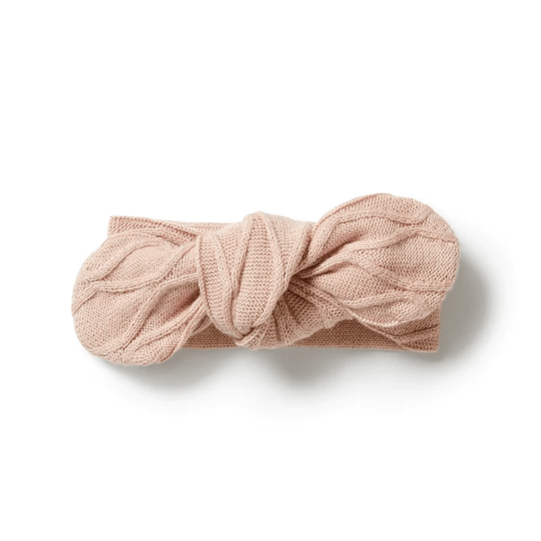 Wilson-And-Frenchy-Knitted-Cable-Headband-Rose-Naked-Baby-Eco-Boutique
