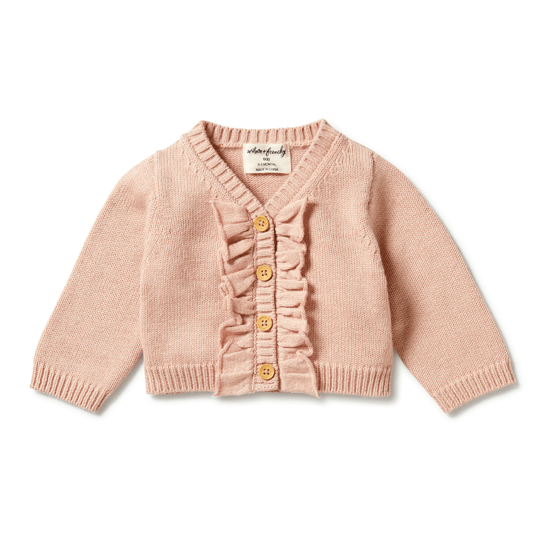 Wilson-and-Frenchy-Knitted-Ruffle-Cardigan-Rose-Naked-Baby-Eco-Boutique