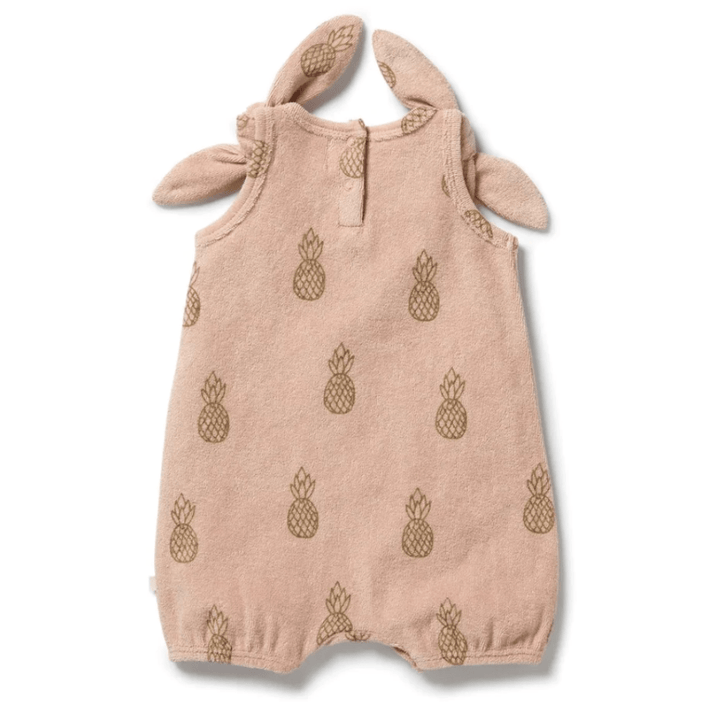 Wilson-and-Frenchy-Organic-Terry-Tie-Playsuit-Pineapple-Back-Naked-Baby-Eco-Boutique