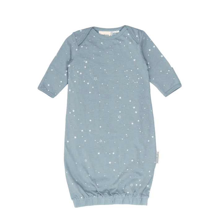 Woolbabe-Merino-and-Organic-Cotton-Sleeping-Gown-Tide-Stars-Naked-Baby-Eco-Boutique