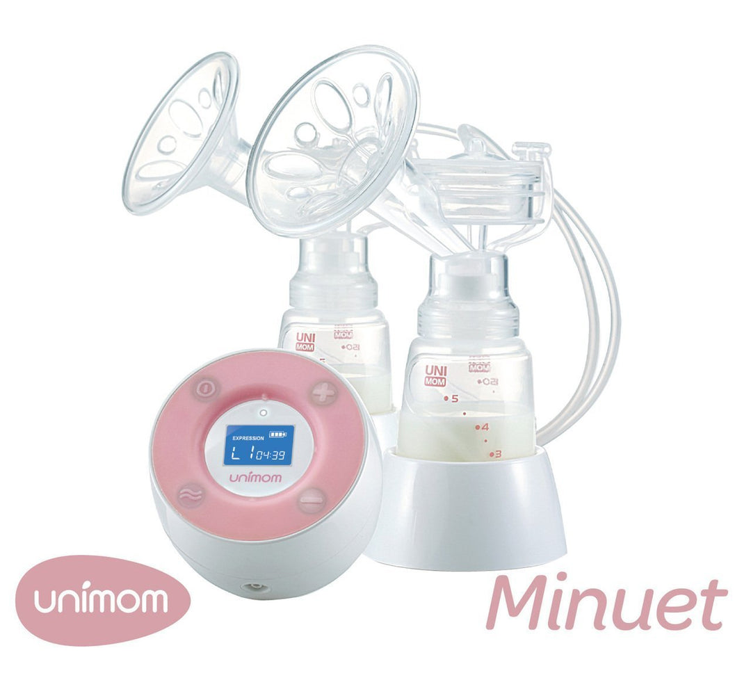 Unimom Minuet LCD Automatic Portable Breast Pump - Naked Baby Eco Boutique
