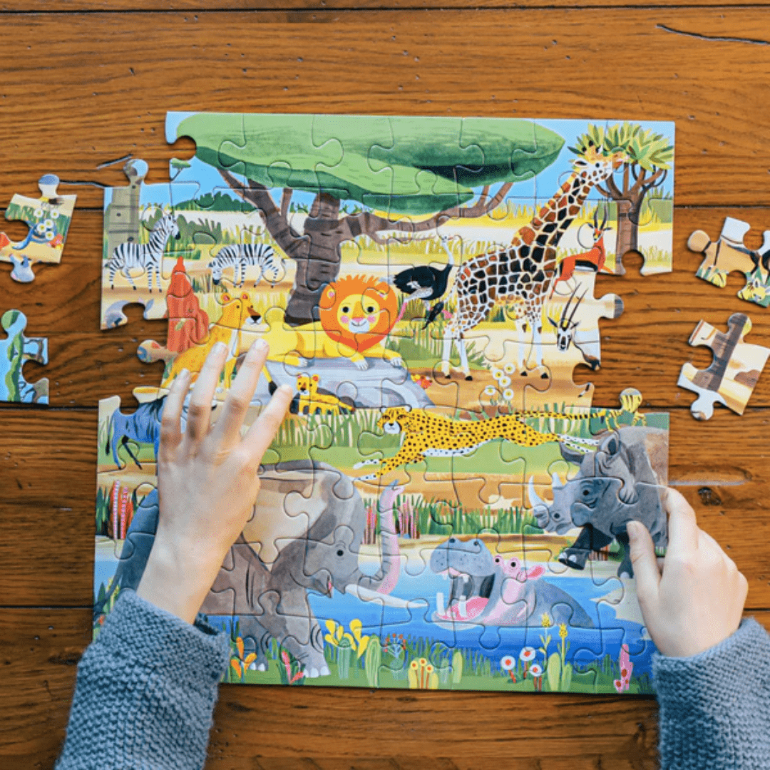 Kids Who Love Puzzles