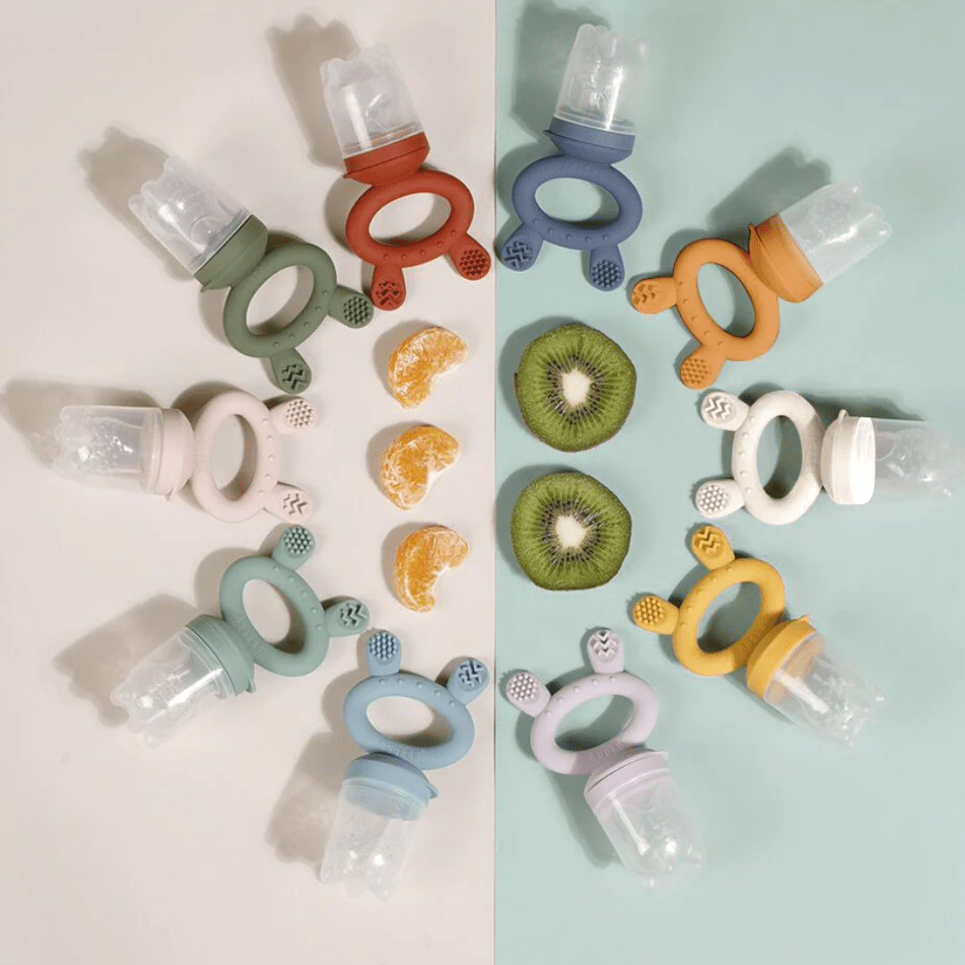All-Colours-Haakaa-Fresh-Food-Baby-Feeder-Teether-in-Circle-Naked-Baby-Eco-Boutique