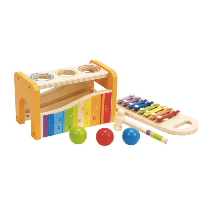 Hape Pound And Tap Bench - Naked Baby Eco Boutique