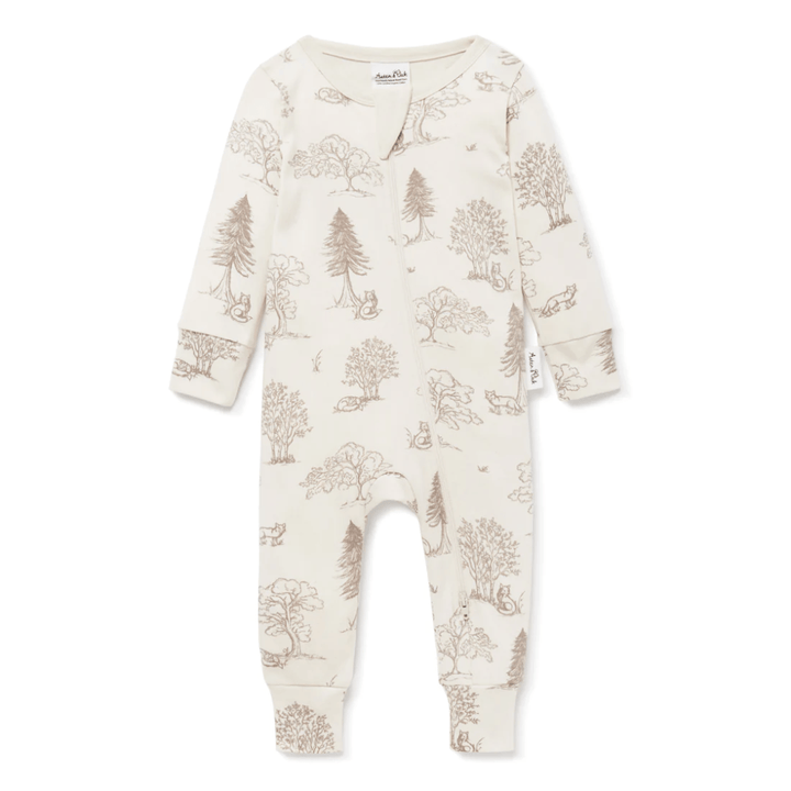 Aster-And-Oak-Organic-Long-Sleeved-Zip-Romper-Fox-Woods-Naked-Baby-Eco-Boutique