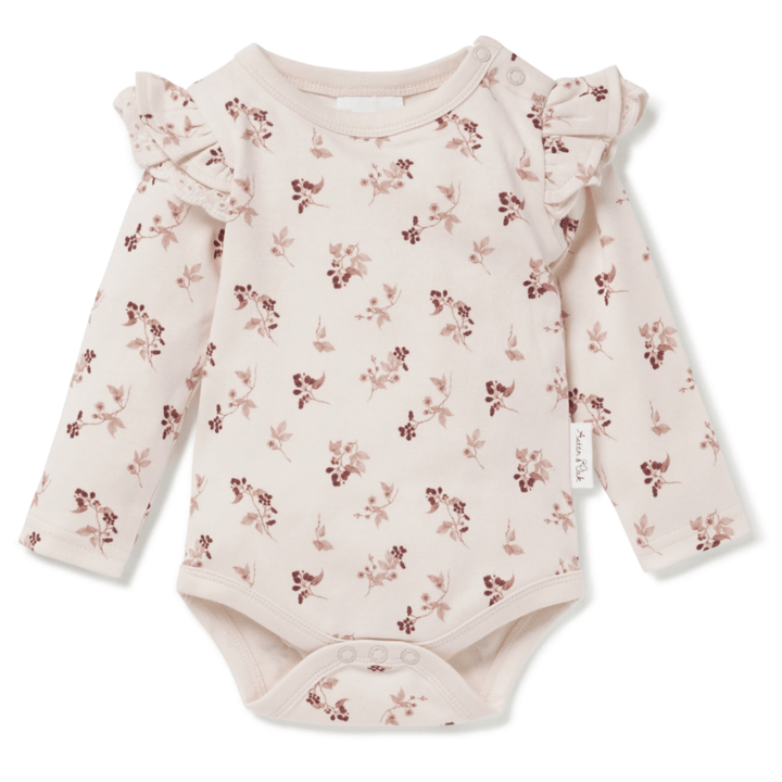 Aster-and-Oak-Organic-Flutter-Onesie-Berry-Naked-Baby-Eco-Boutique