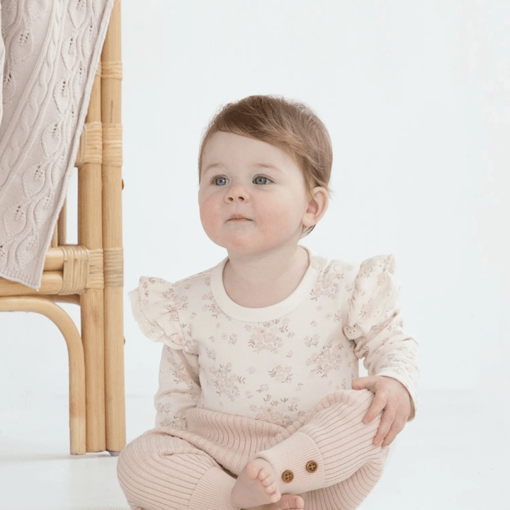 Aster & Oak Organic Knit Leggings (Multiple Variants) - Naked Baby Eco Boutique