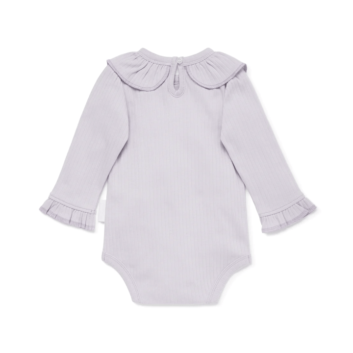 Back-Of-Aster-And-Organic-Lavender-Pointelle-Rib-Onesie-Naked-Baby-Eco-Boutique