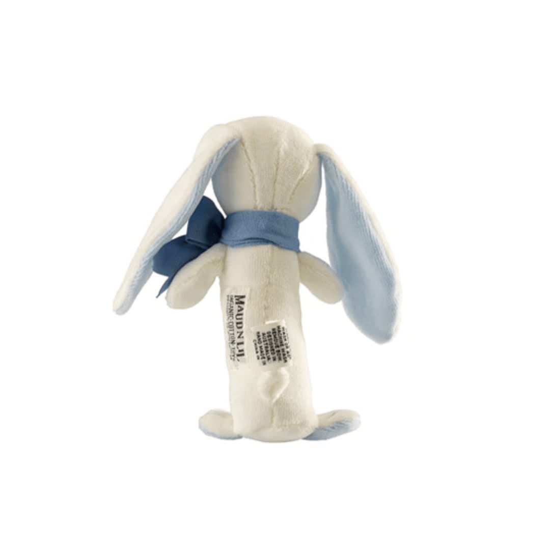 Maud n Lil Organic Bunny Toy Rattle (Multiple Variants) - Naked Baby Eco Boutique