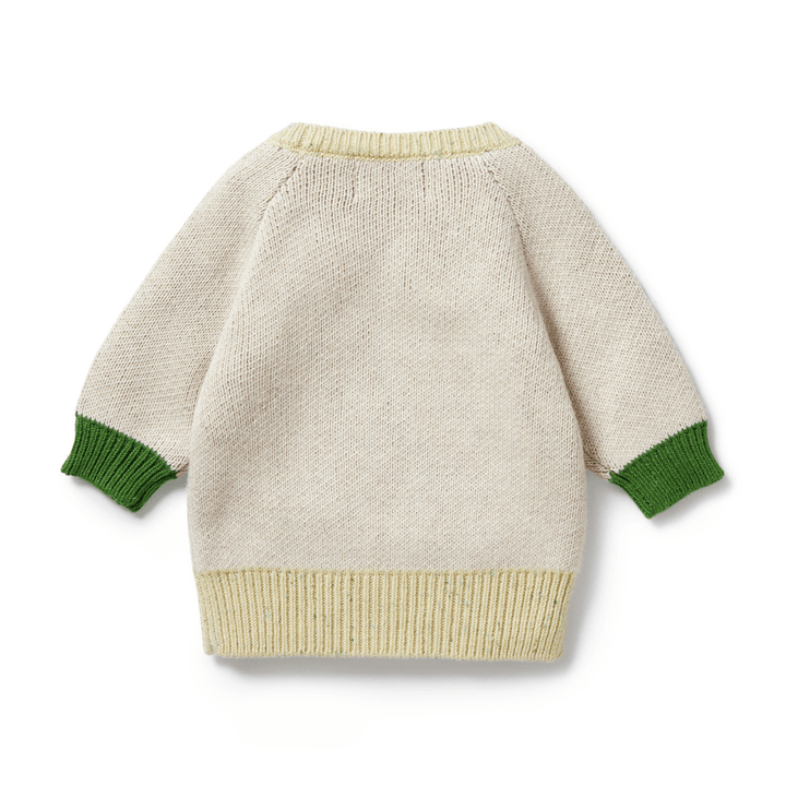 Back-Of-Wilson-And-Frenchy-Knitted-Jacquard-Jumper-Almond-Naked-Baby-Eco-Boutique