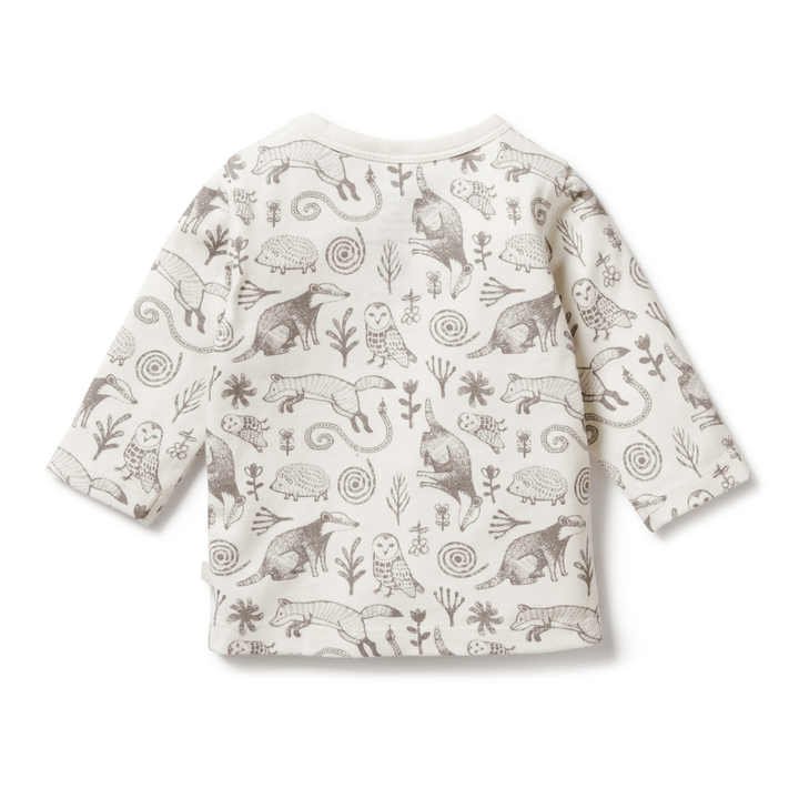 Back-Of-Wilson-And-Frenchy-Organic-Long-Sleeved-Top-Tribal-Woods-Naked-Baby-Eco-Boutique