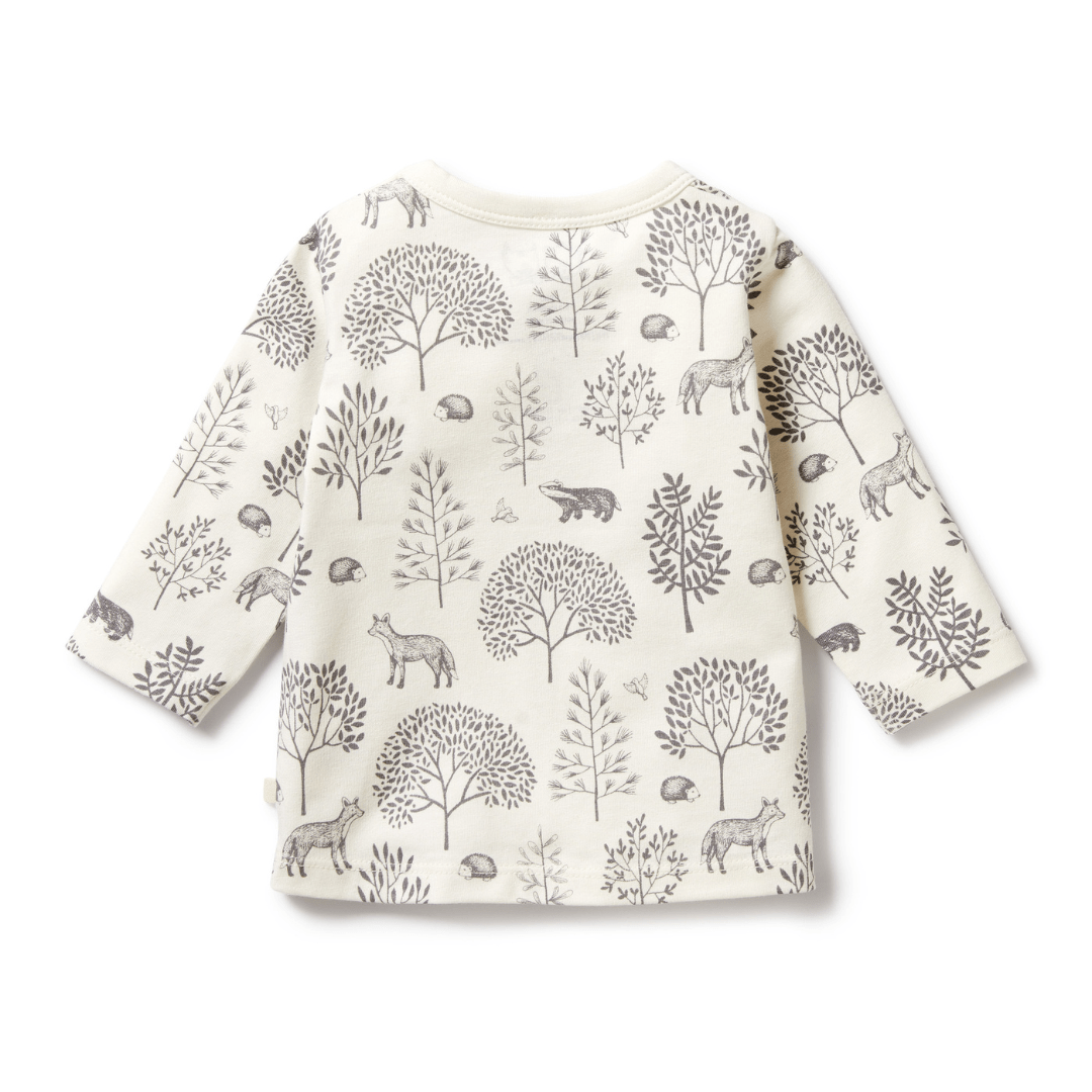 Back-Of-Wilson-And-Frenchy-Organic-Long-Sleeved-Top-Woodland-Naked-Baby-Eco-Boutique