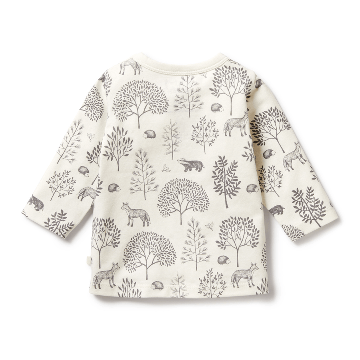 Back-Of-Wilson-And-Frenchy-Organic-Long-Sleeved-Top-Woodland-Naked-Baby-Eco-Boutique