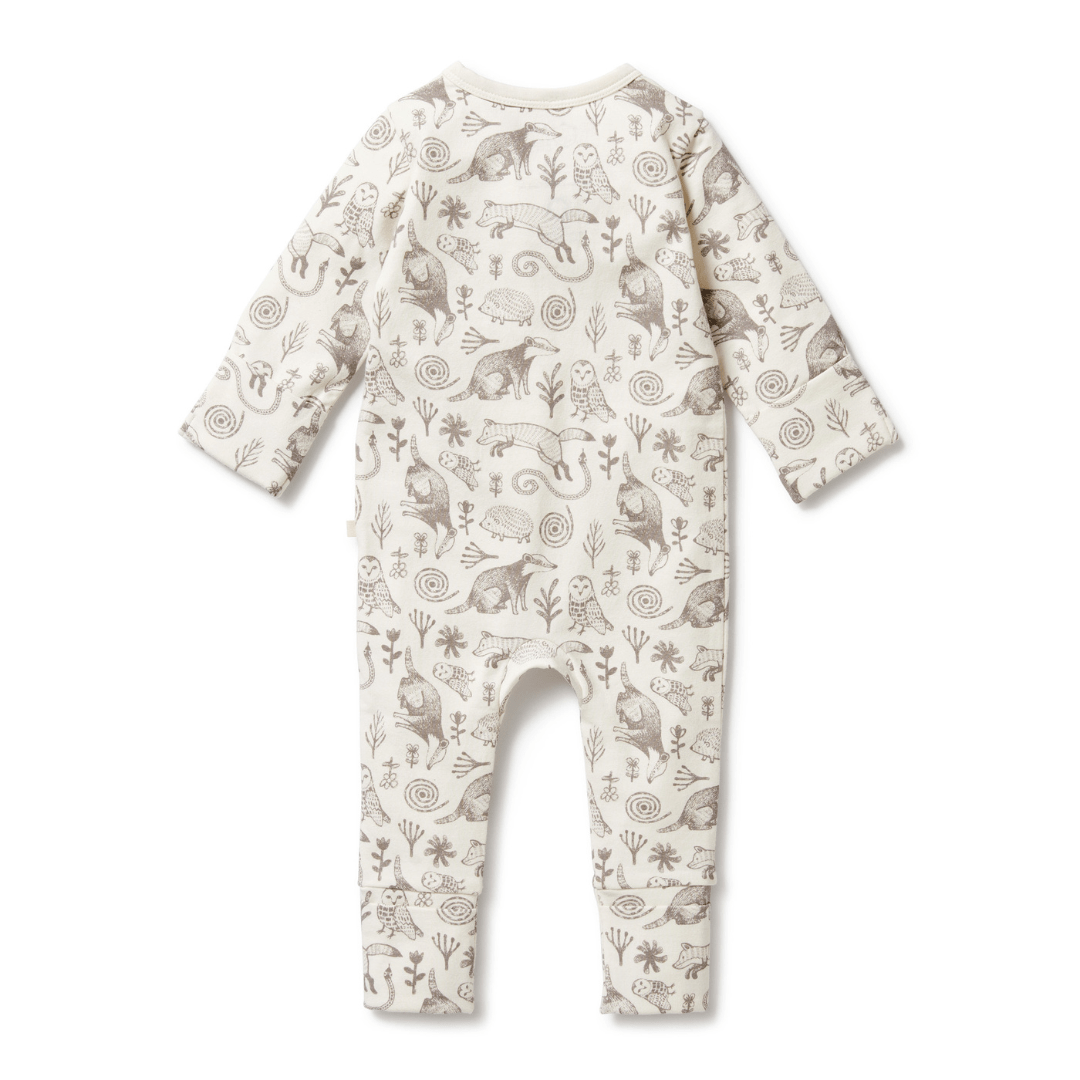 Back-Of-Wilson-And-Frenchy-Organic-Pyjamas-Tribal-Woods-Naked-Baby-Eco-Boutique