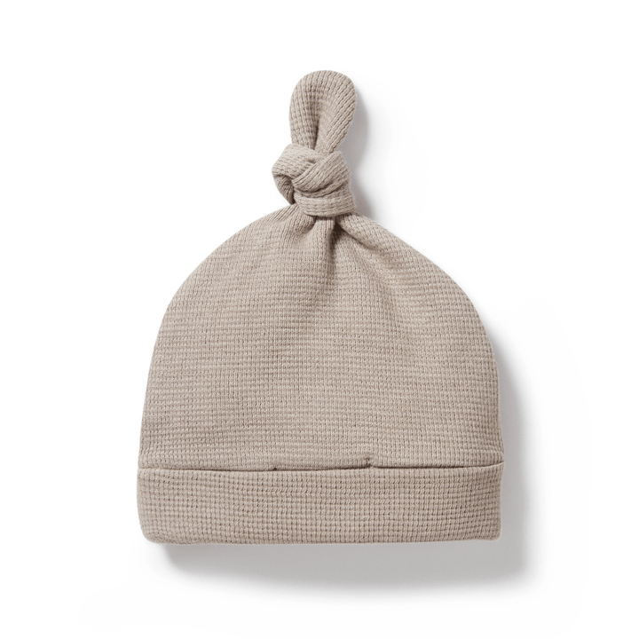 Back-Of-Wilson-And-Frenchy-Organic-Waffle-Knot-Hat-Mushroom-Naked-Baby-Eco-Boutique
