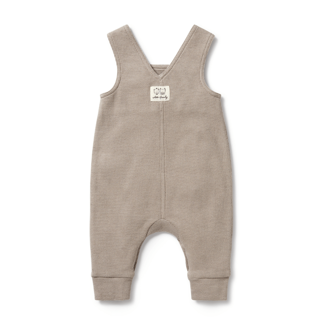 Back-Of-Wilson-And-Frenchy-Organic-Waffle-Overalls-Mushroom-Naked-Baby-Eco-Boutique
