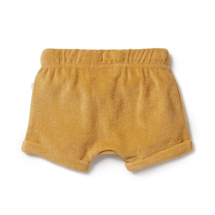 A comfortable Wilson & Frenchy Organic Terry Cuffed Shorts (Multiple Variants) on a white background.