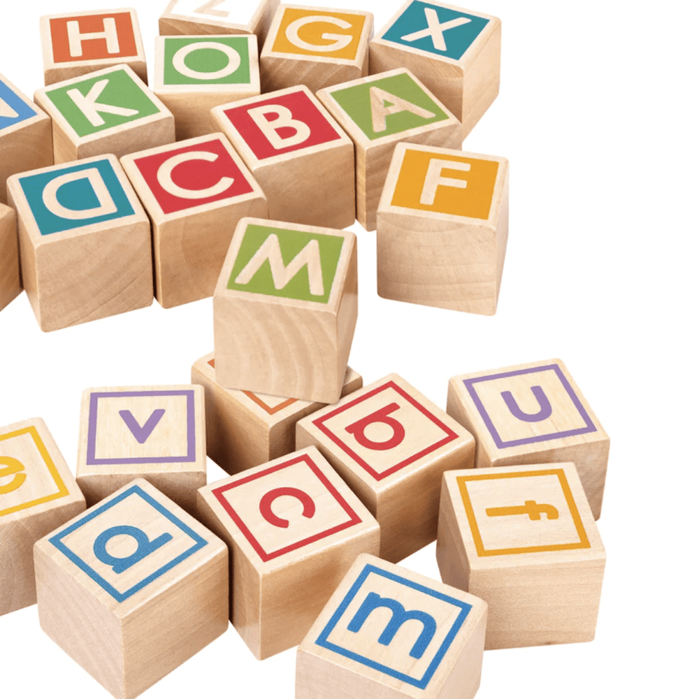 Close-Up-Of-Blocks-In-Hape-Pull-Along-Cart-With-Stacking-Blocks-Naked-Baby-Eco-Boutique