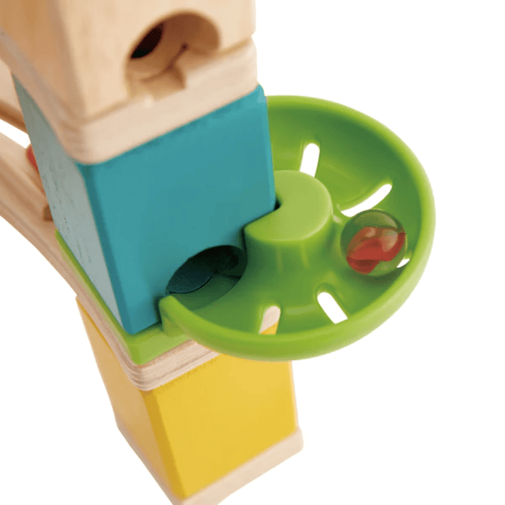 Close-Up-Of-Hape-Quadrilla-Marble-Run-Cliffhanger-Naked-Baby-Eco-Boutique