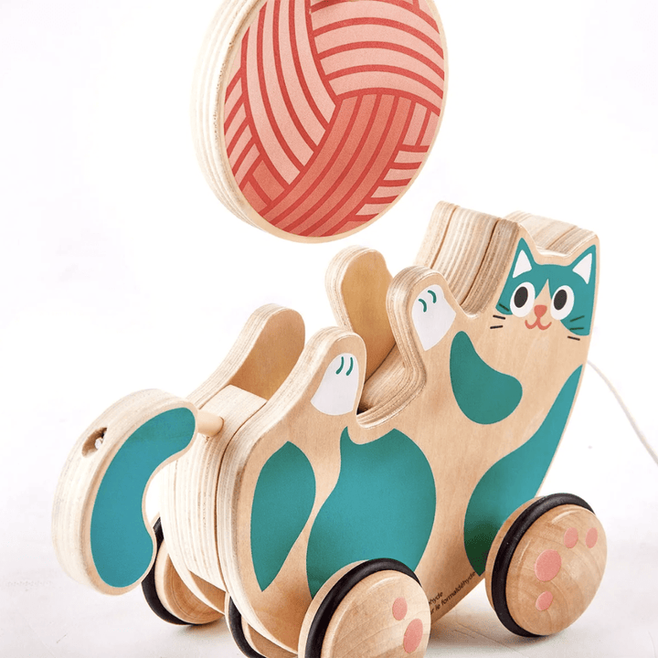 Close-Up-Of-Hape-Roll-And-Rattle-Kitten-Naked-Baby-Eco-Boutique