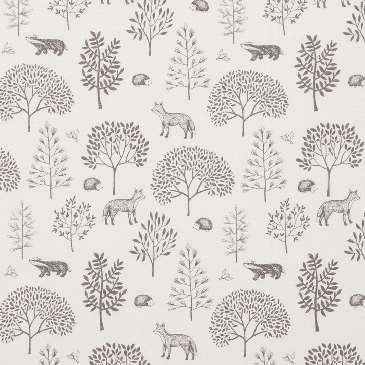 Close-Up-Of-Print-On-Wilson-And-Frenchy-Organic-Cotton-Cot-Sheet-Woodland-Naked-Baby-Eco-Boutique