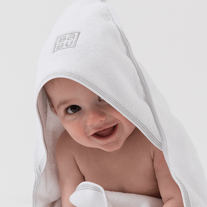 Babu Organic Hooded Baby Towel - Naked Baby Eco Boutique