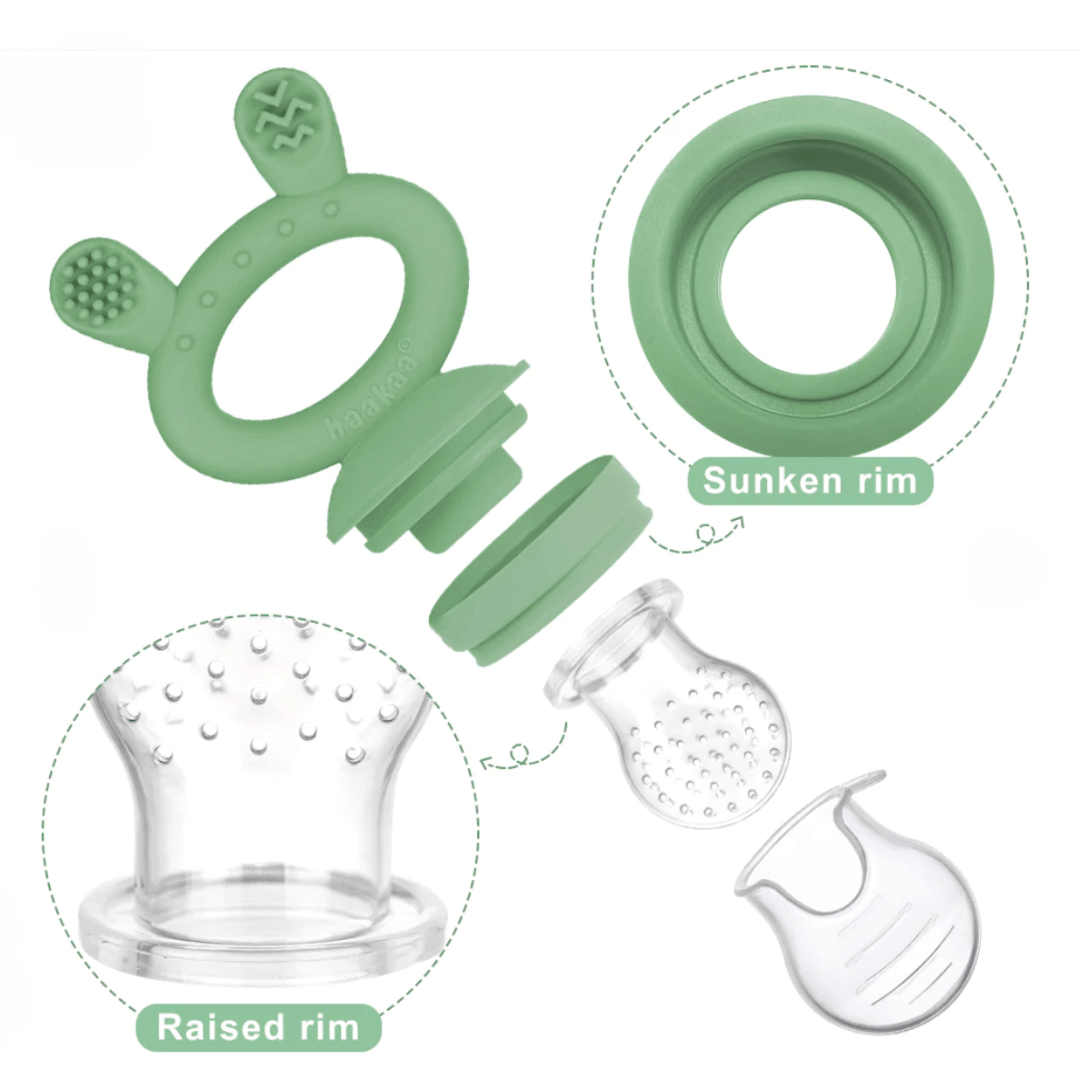 Close-up-of-Components-of-Haakaa-Fresh-Food-Baby-Feeder-and-Teether-Naked-Baby-Eco-Boutique