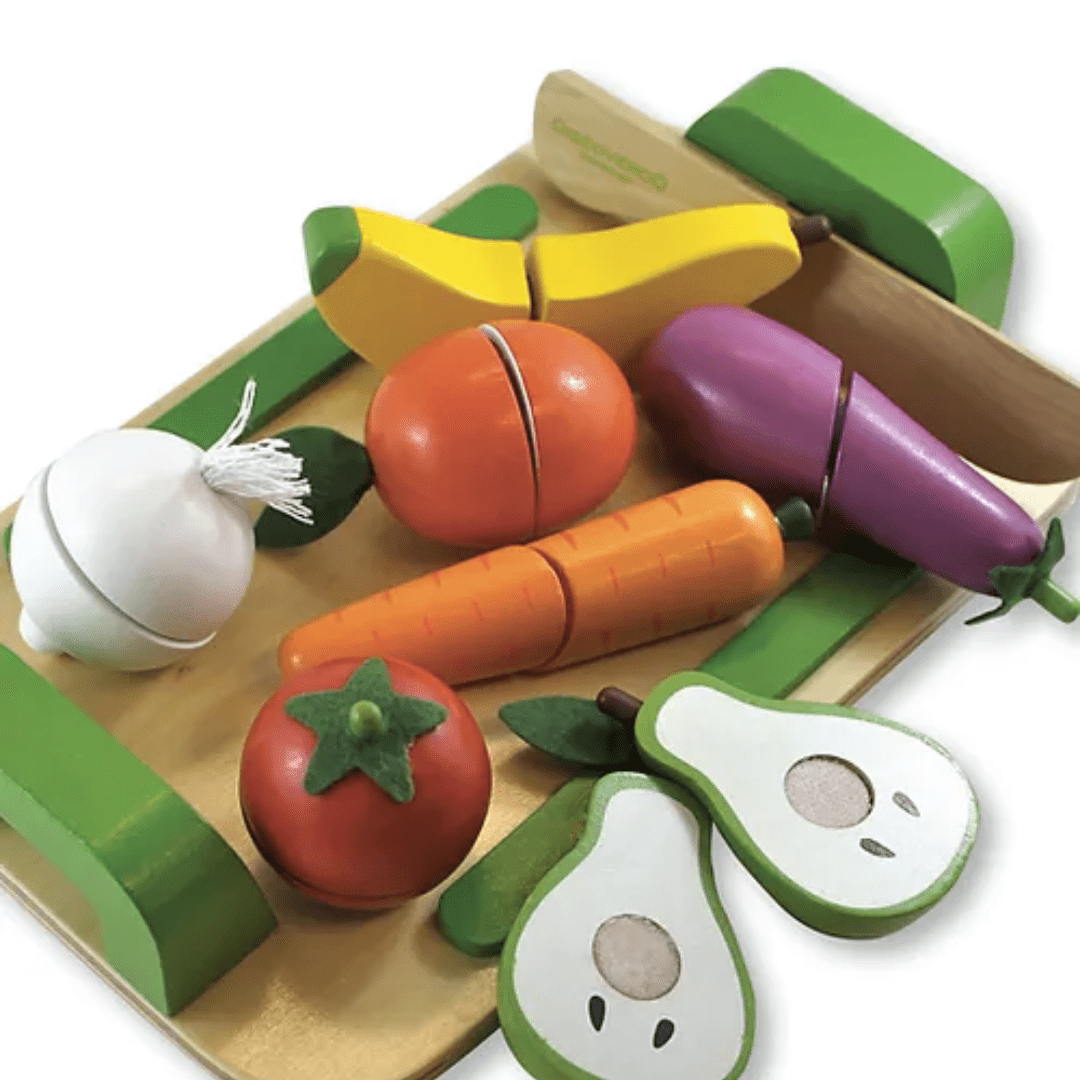 Discoveroo Fruit and Vegetable Cutting Set - Naked Baby Eco Boutique