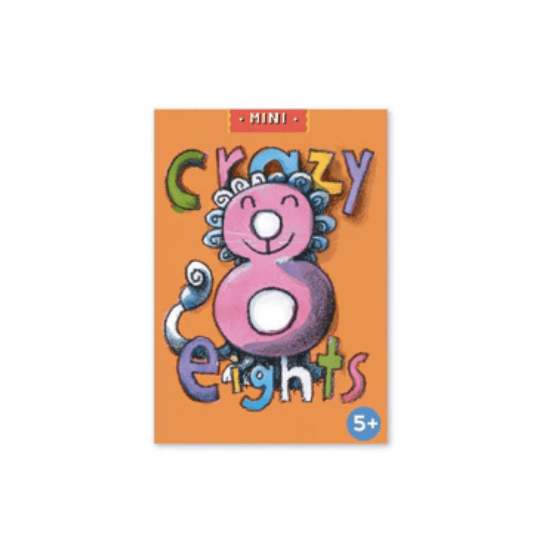 Crazy Eights eeBoo Mini Card Games (Multiple Variants) - Naked Baby Eco Boutique