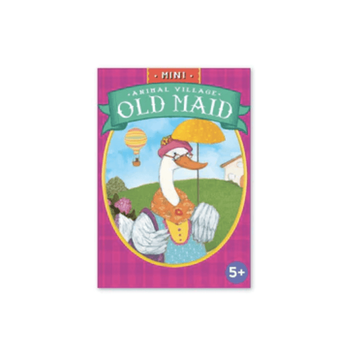 Old Maid eeBoo Mini Card Games (Multiple Variants) - Naked Baby Eco Boutique