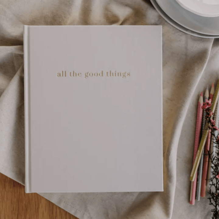 Olive + Page "All The Good Things" Family Gratitude Journal (Multiple Variants) - Naked Baby Eco Boutique