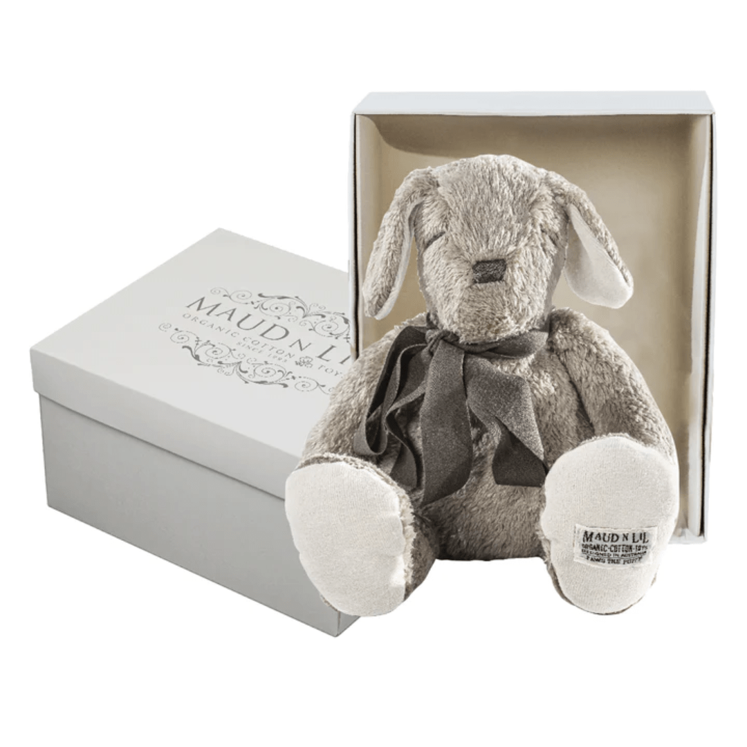 Gift-Box-With-Maud-N-Lil-Organic-Fluffy-Puppy-Soft-Toy-Naked-Baby-Eco-Boutique